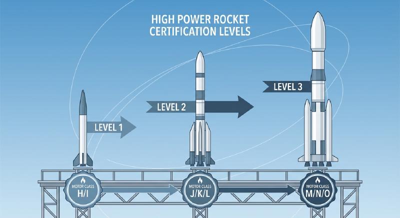 High Power Rocket Certification Levels Explained: L1, L2, L3 Guide